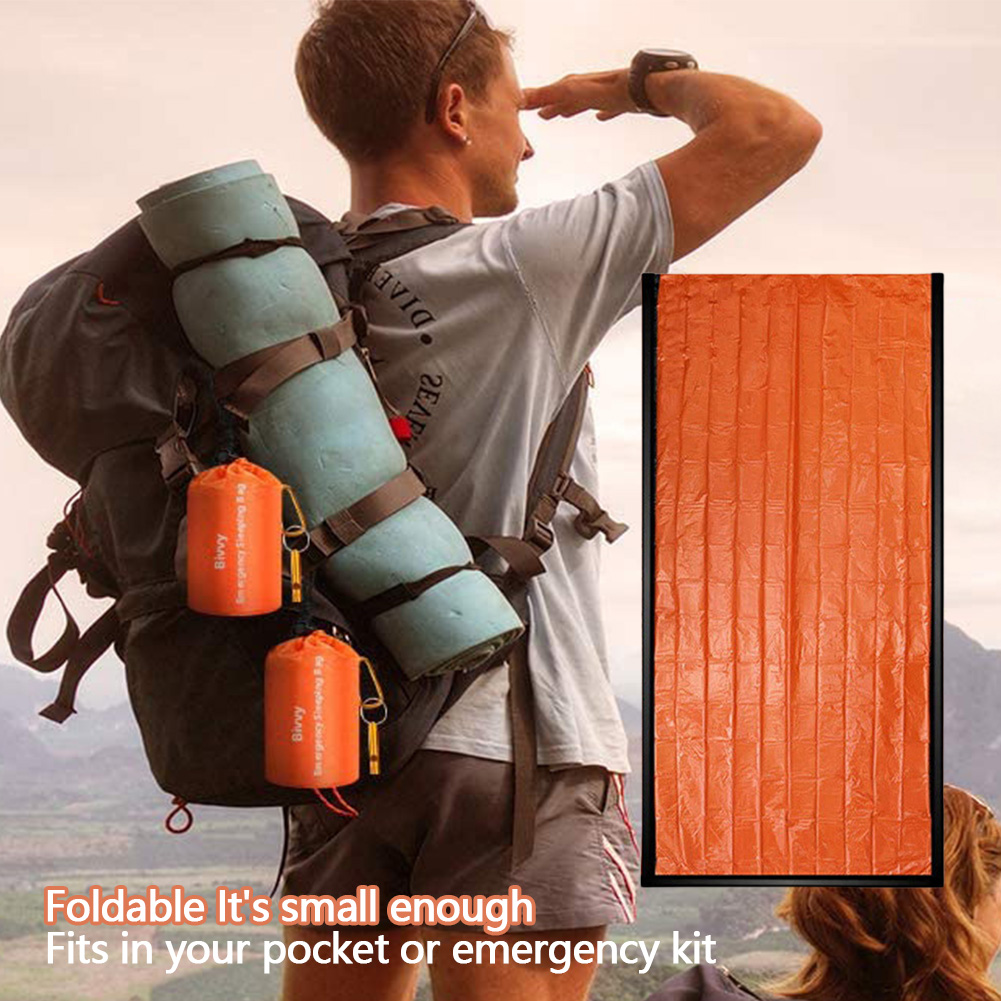 Bivy Bag Emergency - بطانية طوارئ مقاومة للماء، كيس نوم