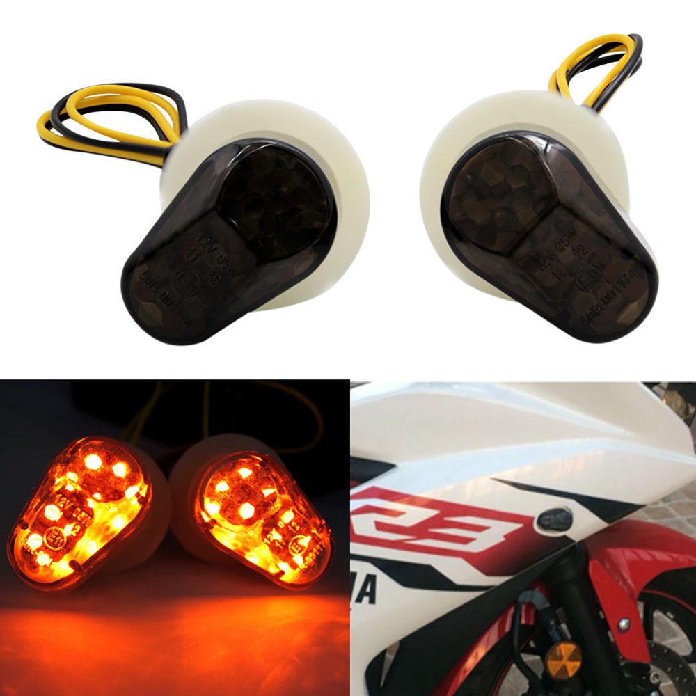 Sos Light Strobe - 2 قطعة دراجة نارية بدوره إشارات