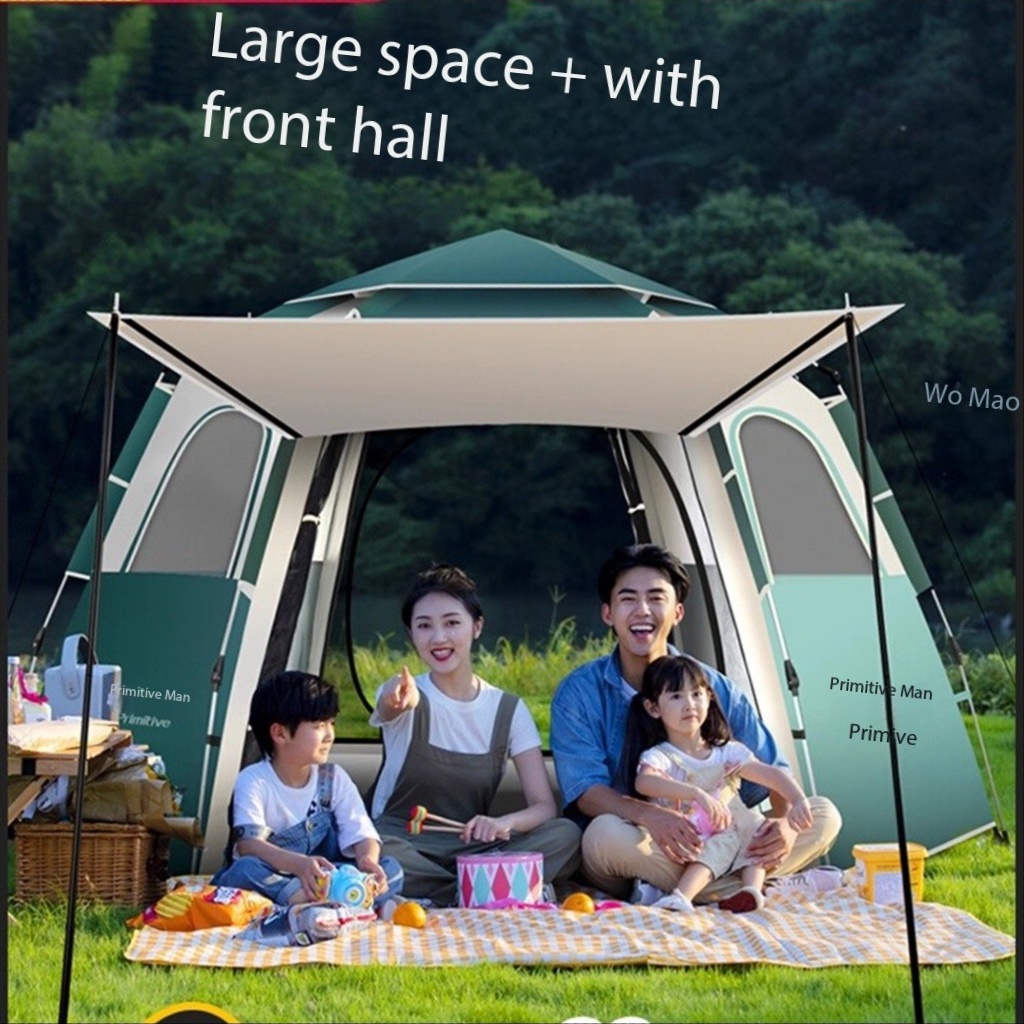 Emergency Mylar Tent - خيمة تخييم لشخص 6-8 أشخاص مقاومة