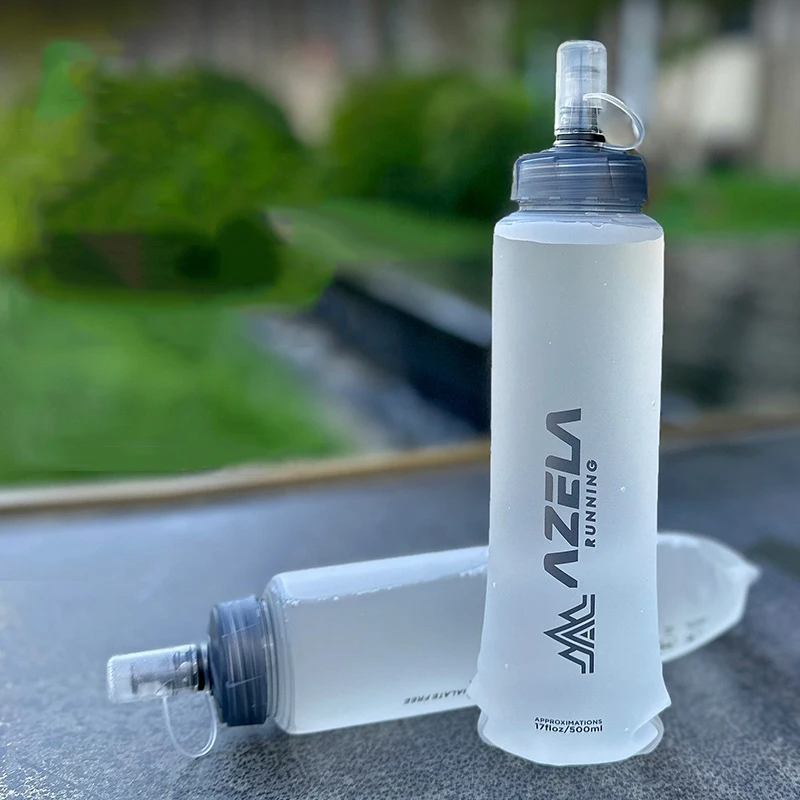 Water Bag Collapsible - 250 مللي 500 مللي زجاجة ماء
