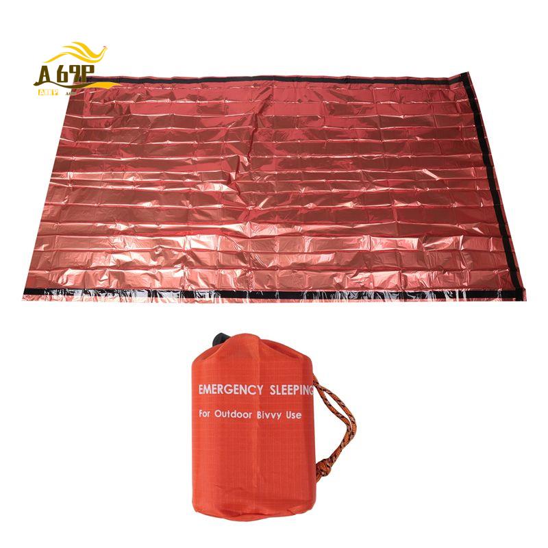 Bivy Bag Emergency - A69P-كيس نوم للطوارئ لشخصين، أكياس نوم