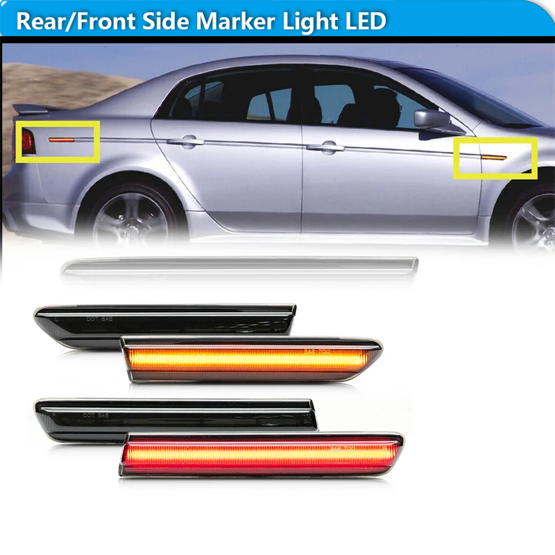 Signal Flare Kit - ل Acura TL سيارة LED المصد