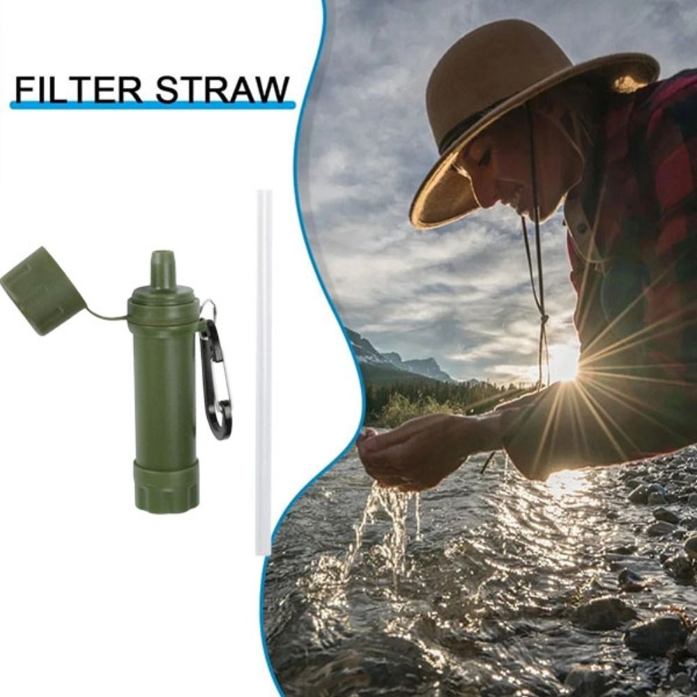 Water Purification Straw - فلتر مياه صغير محمول على شكل