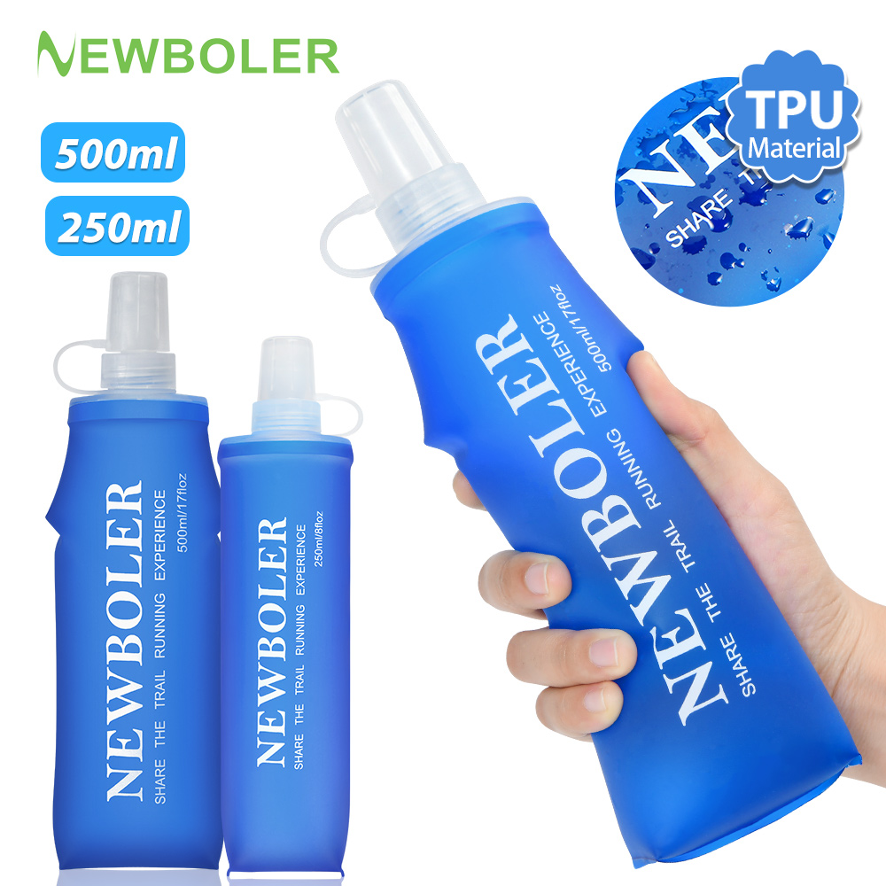 Water Bag Collapsible - NEWBOLER 250 مللي/500 مللي في الهواء