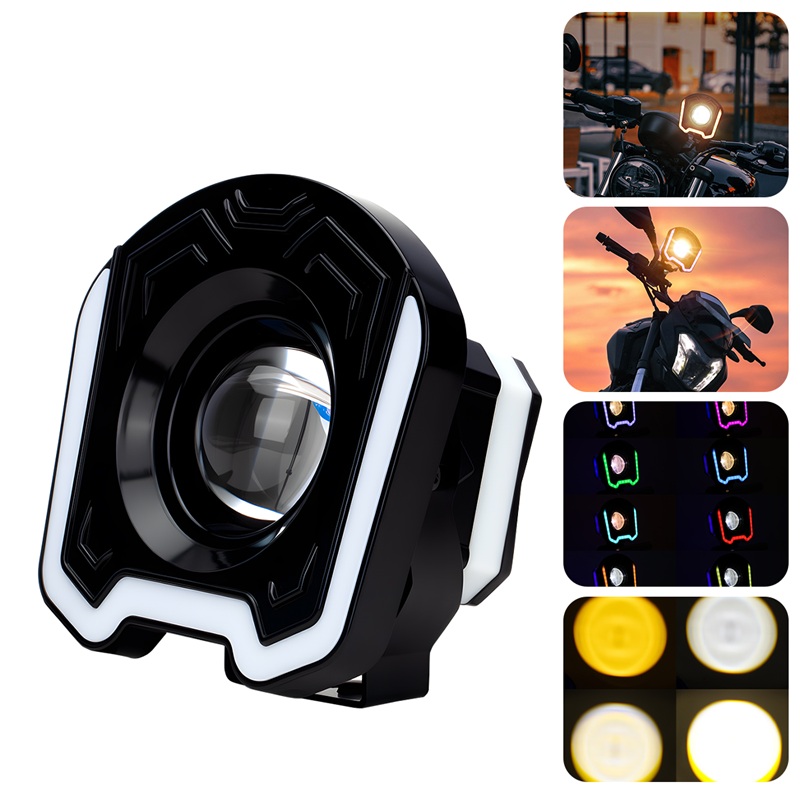 Sos Light Strobe - 4 بوصة دراجة نارية LED الأضواء