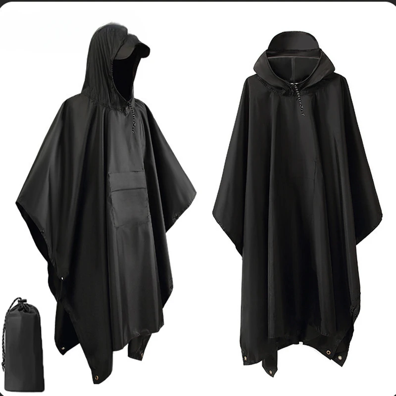 في الهواء الطلق 3 في 1 معطف وا - مراجعة Emergency Poncho Rain وسعره