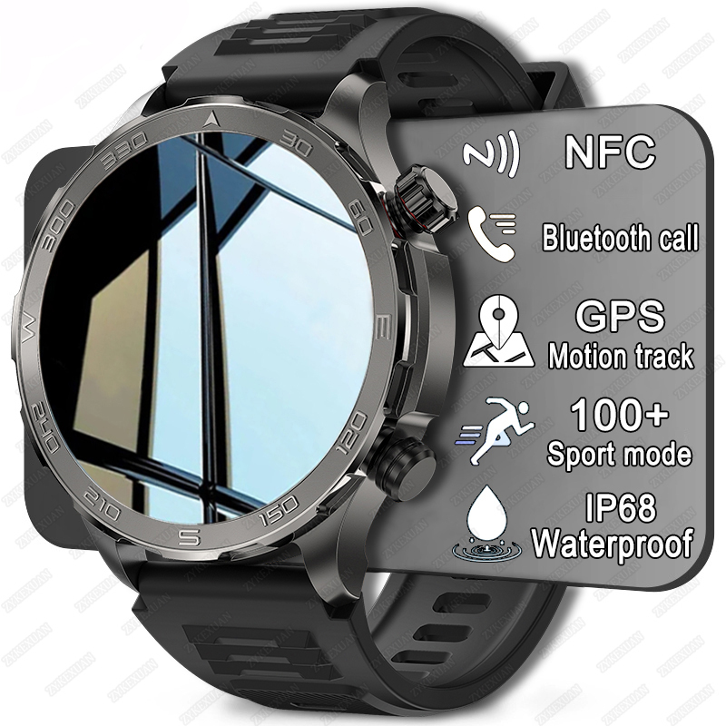 ساعة ذكية جديدة للرجال مع نظام - مراجعة Compass Lensatic وسعره