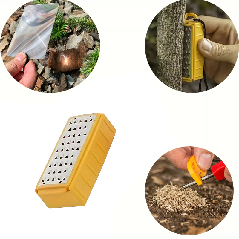 في الهواء الطلق عدسة مكبرة بطا - مراجعة Fire Starting Kit وسعره