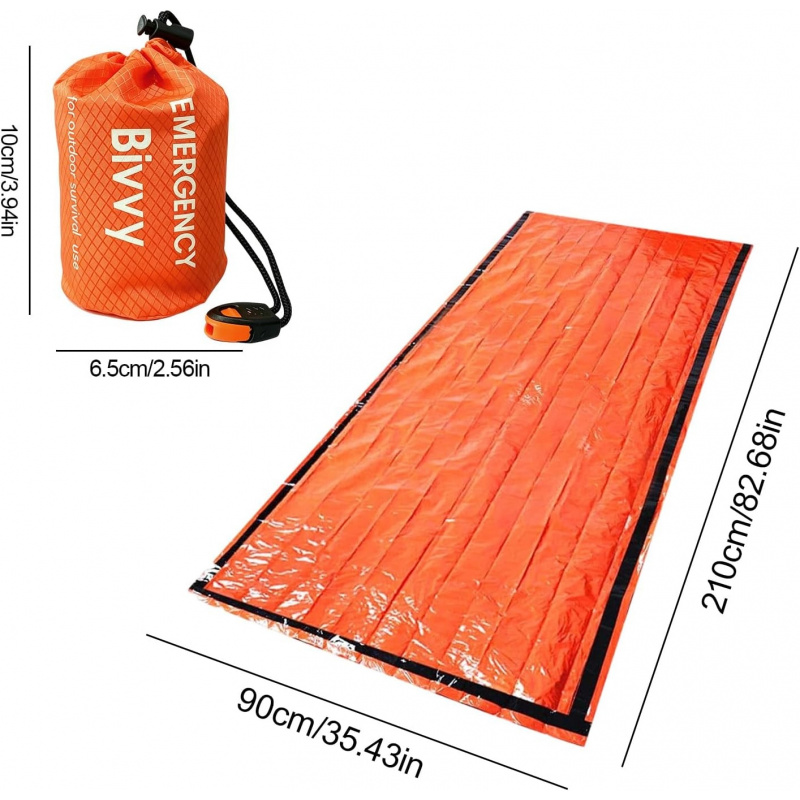 حقيبتان للنوم في حالات الطوارئ - مراجعة Bivy Bag Emergency وسعره