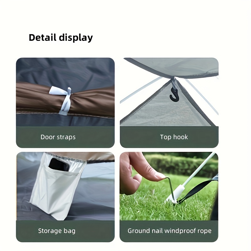 خيمة قابلة للطي محمولة للتخييم - مراجعة Emergency Mylar Tent وسعره