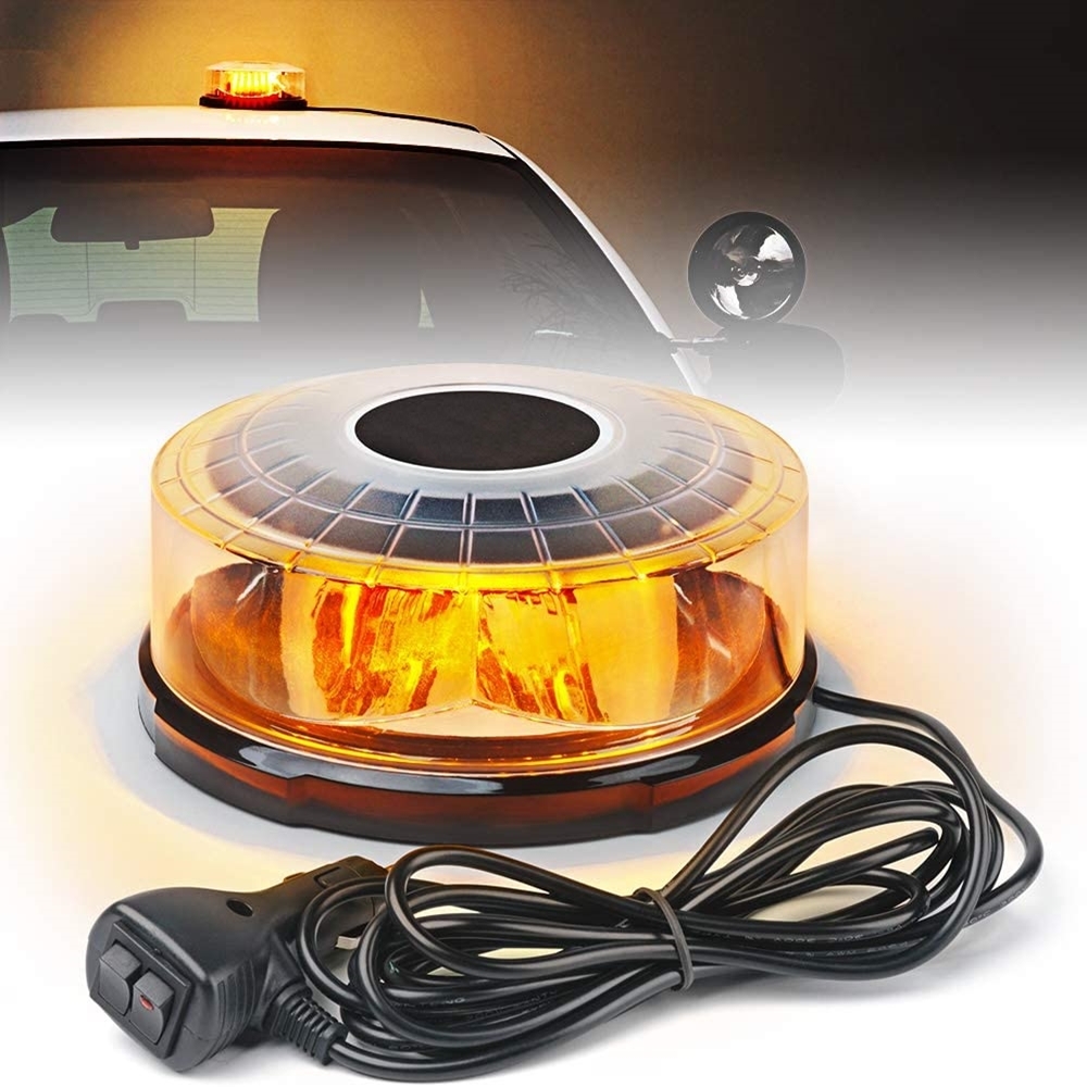 مصباح طوارئ وامض أصفر بـ 24 مص - مراجعة Sos Light Strobe وسعره