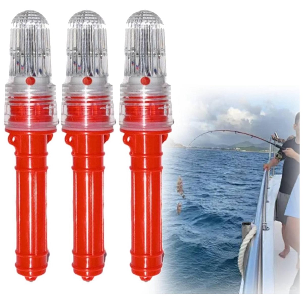 شعلات إنذار ترويجية للقوارب، ش - مراجعة Signal Flare Kit وسعره