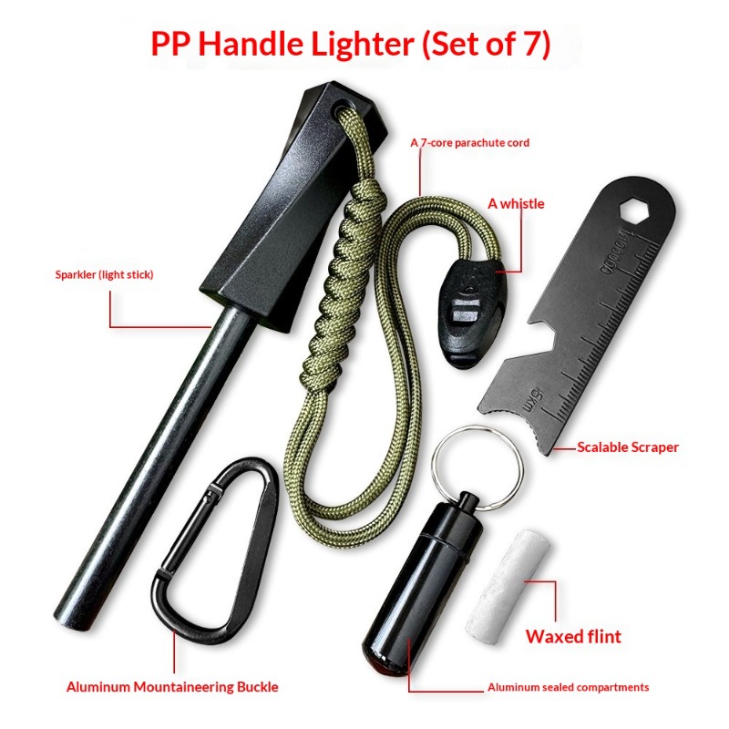 أداة إشعال النار للنجاة من بير - مراجعة Magnesium Fire Starter وسعره