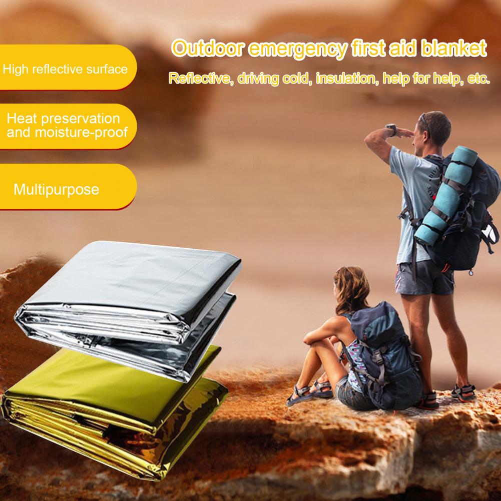 بطانية حرارية للطوارئ المحمولة - مراجعة Survival Blanket Reflective وسعره