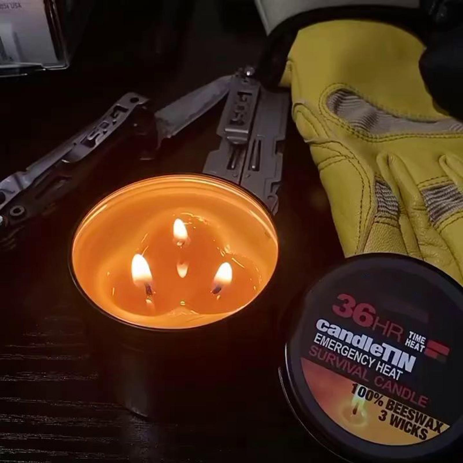 شموع حرق طويلة شمعة التخييم مع - مراجعة Fire Starting Kit وسعره