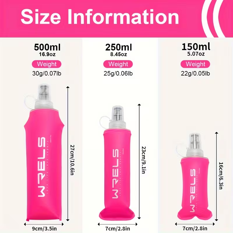 زجاجة ماء قابلة للطي من WRELS  - مراجعة Water Bag Collapsible وسعره