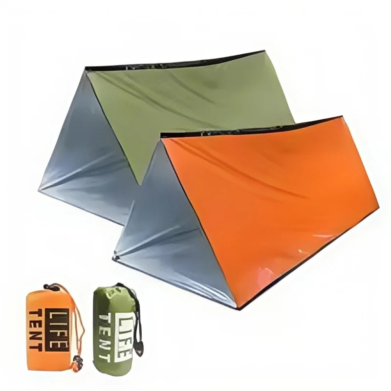 خيمة طوارئ لشخصين مقاومة للماء - مراجعة Emergency Mylar Tent وسعره