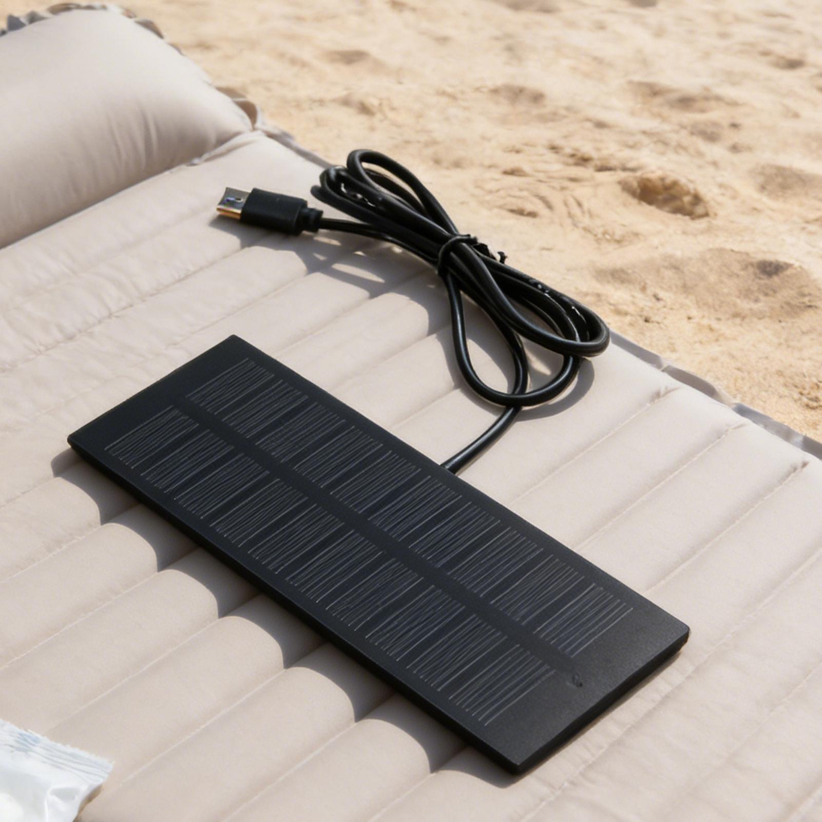 شاحن لوحة شمسية 5 واط 5 فولت م - مراجعة Solar Emergency Charger وسعره