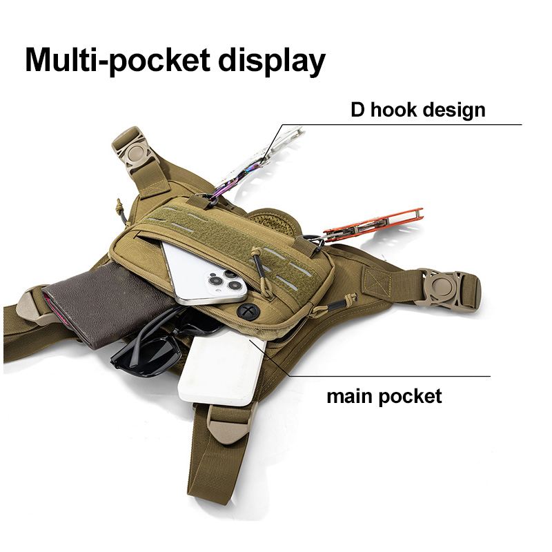 حقيبة صدر تكتيكية للتخييم والص - مراجعة Fishing Kit Compact وسعره