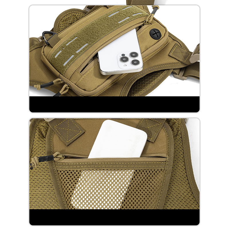 حقيبة صدر تكتيكية للتخييم والص - مراجعة Fishing Kit Compact وسعره