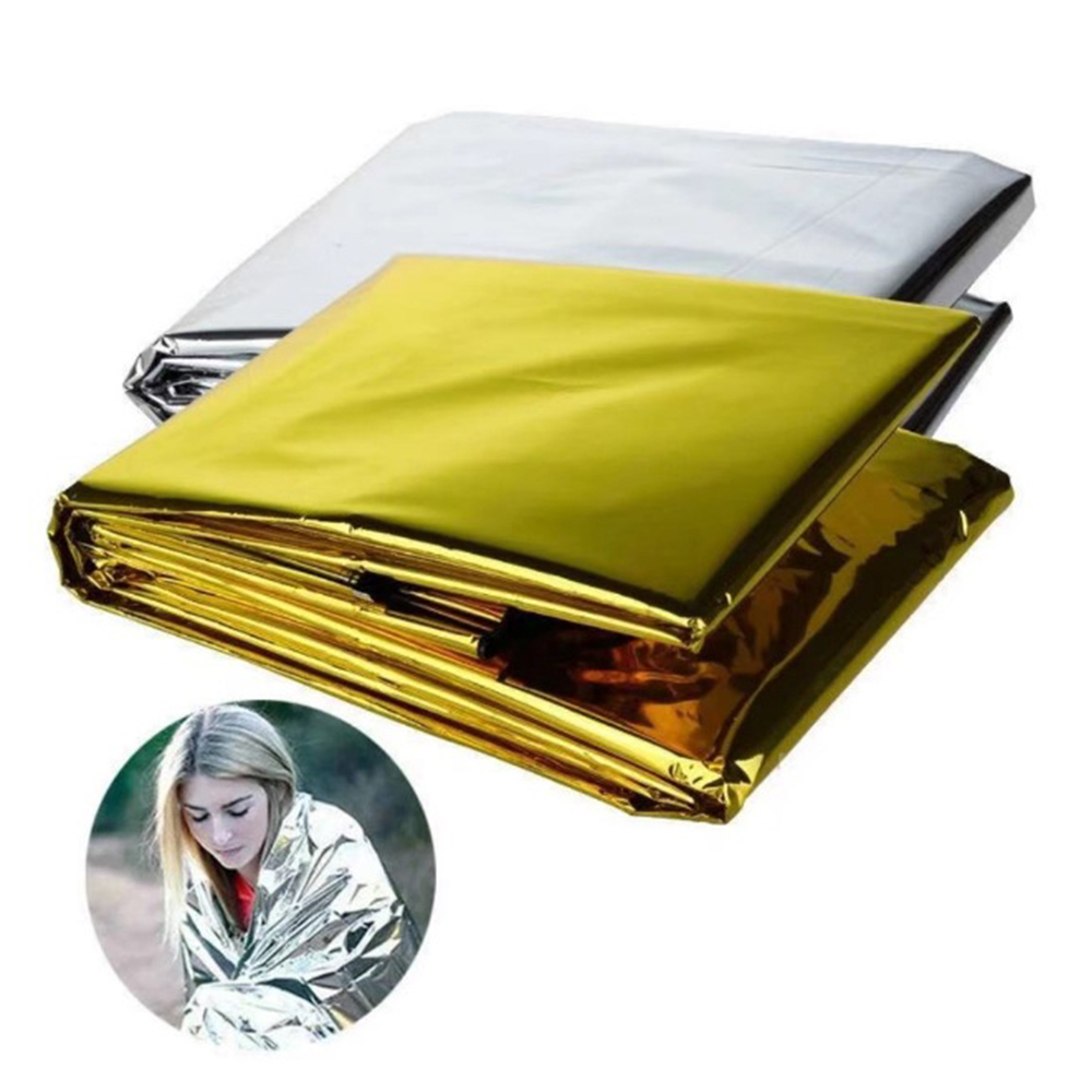 مايلر احباط الطوارئ بقاء بطاني - مراجعة Survival Blanket Reflective وسعره