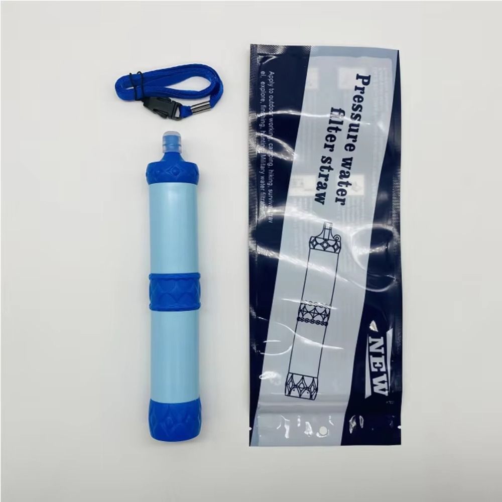 فلتر مياه محمول صغير على شكل ش - مراجعة Water Purification Straw وسعره