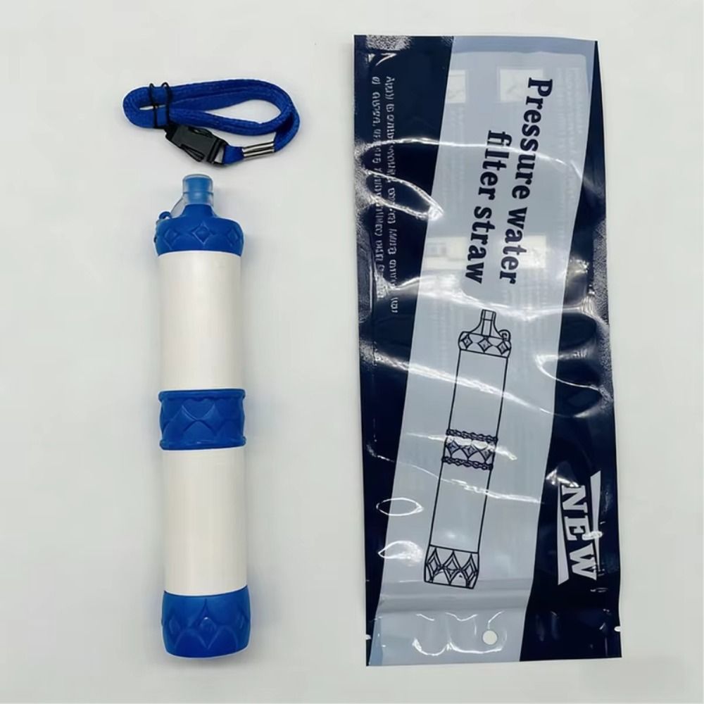 فلتر مياه محمول صغير على شكل ش - مراجعة Water Purification Straw وسعره