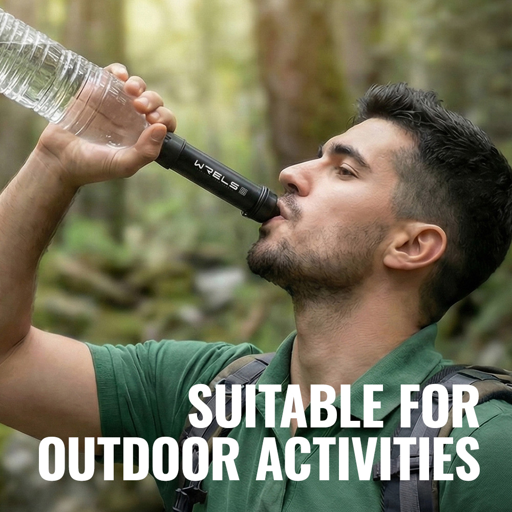 جهاز تنقية المياه المحمول WREL - مراجعة Water Purification Straw وسعره