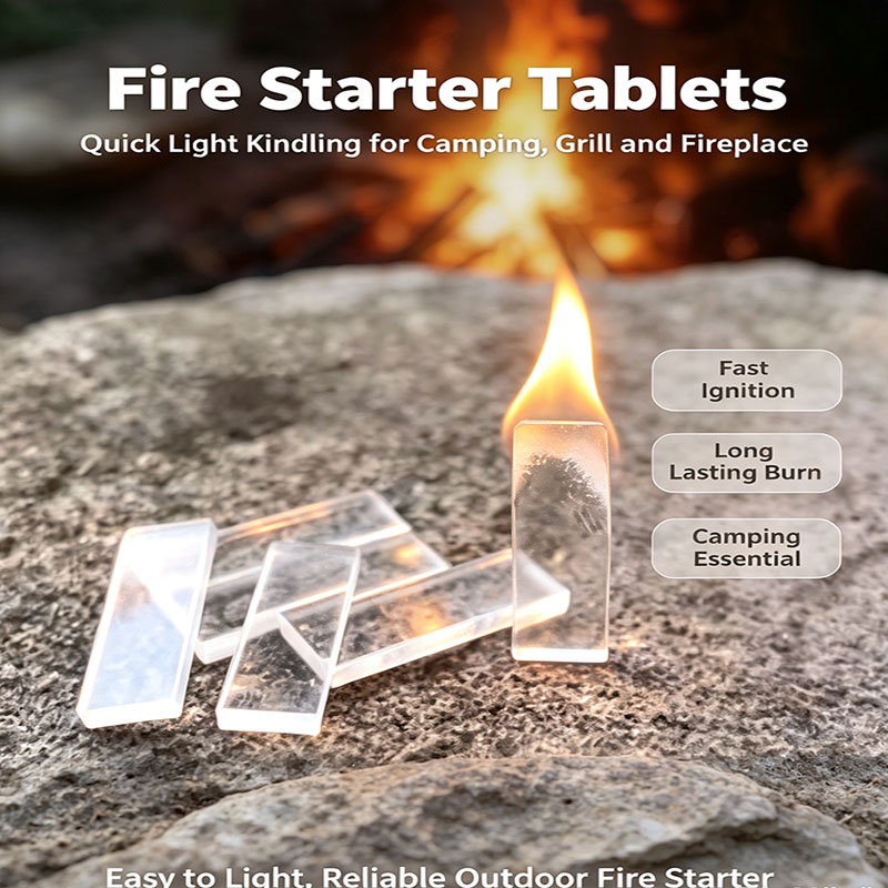 100 قطعة من مكعبات إشعال النار - مراجعة Fire Starting Kit وسعره