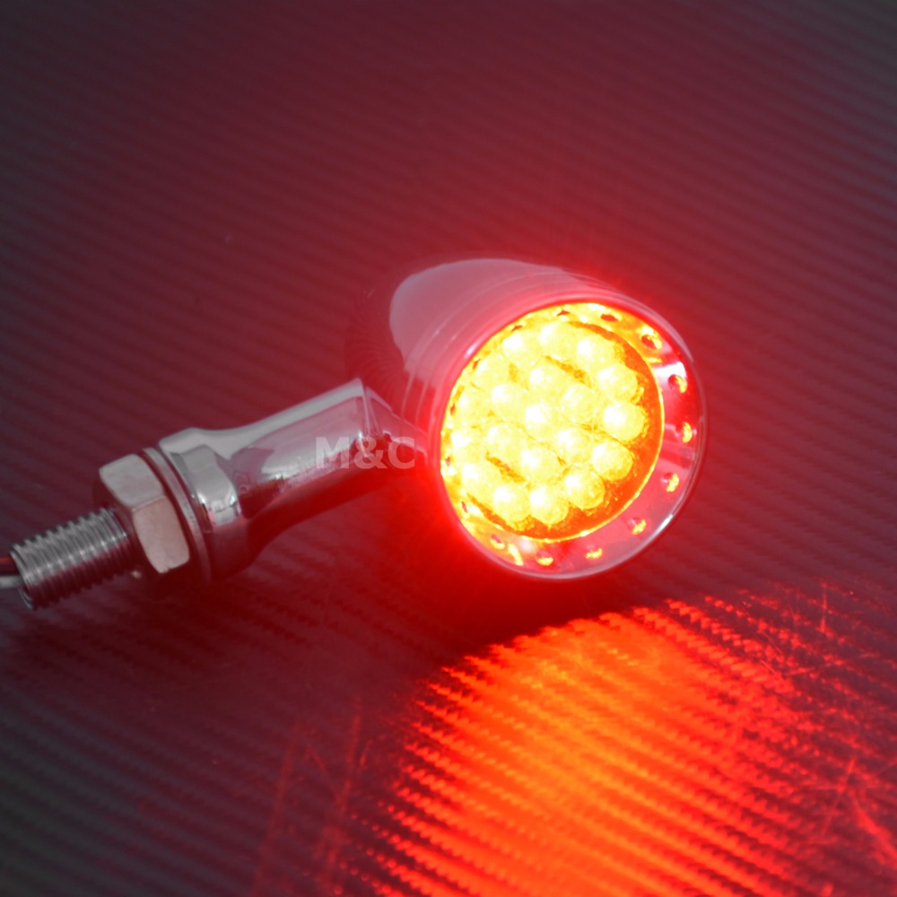 دراجة نارية LED بدوره إشارة رص - مراجعة Signal Panel Orange وسعره