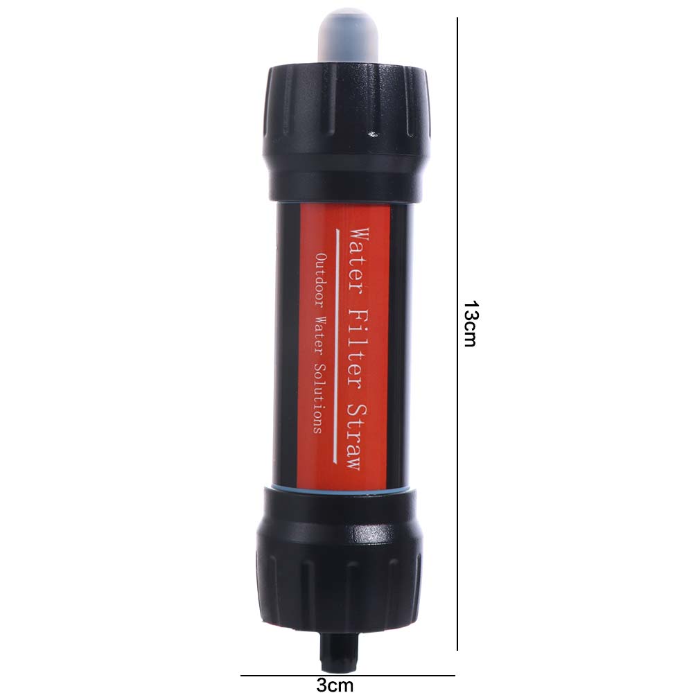 فلتر مياه صغير محمول على شكل ق - مراجعة Water Purification Straw وسعره
