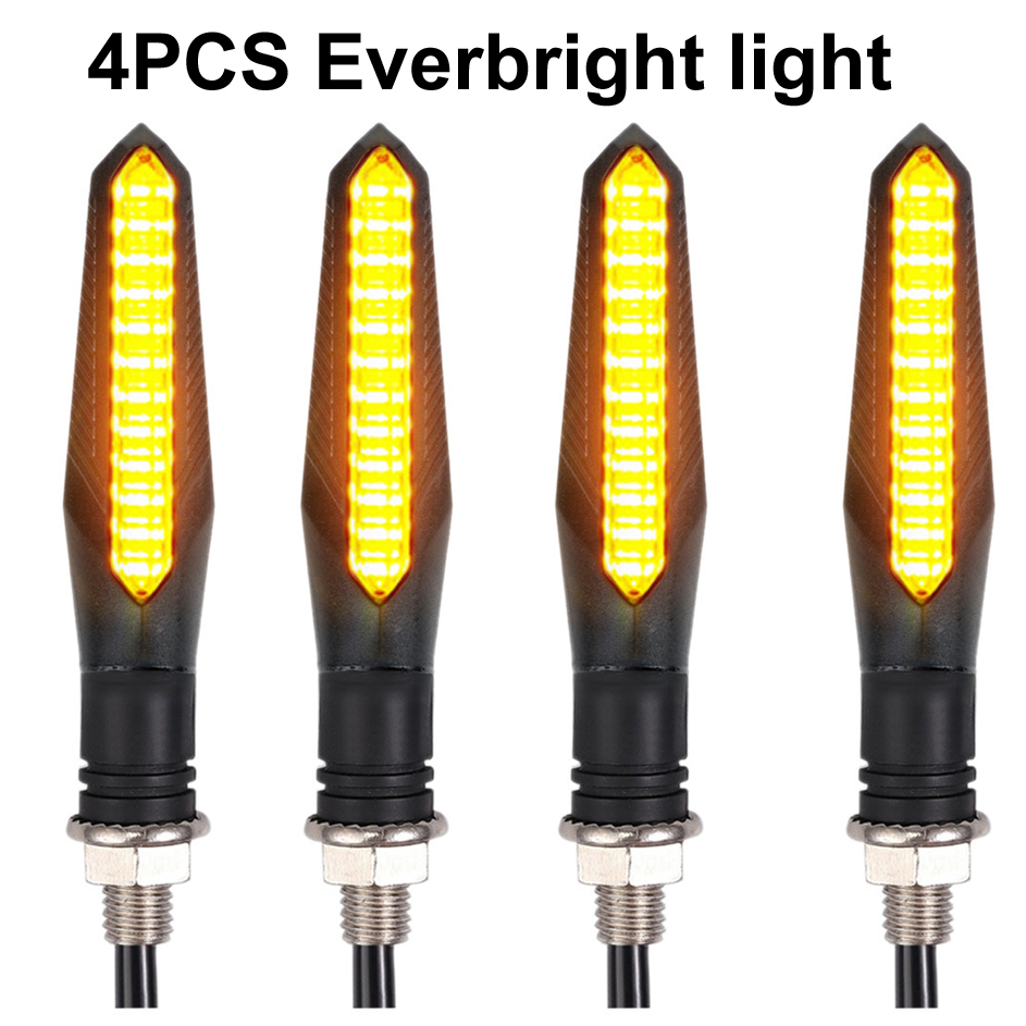4 قطع إشارات انعطاف LED للدراج - مراجعة Sos Light Strobe وسعره