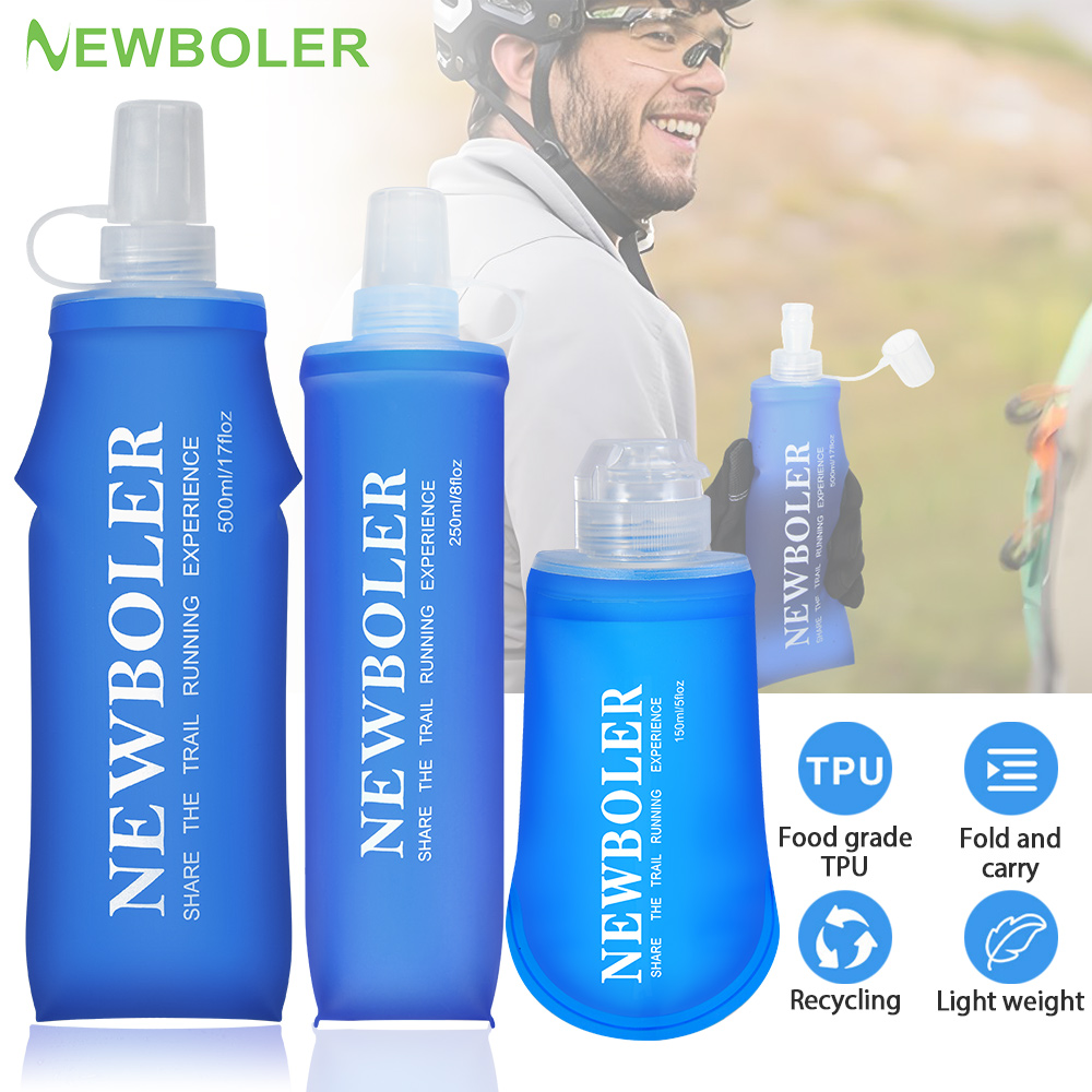 NEWBOLER 150 مللي 250 مللي 500 - مراجعة Water Bag Collapsible وسعره