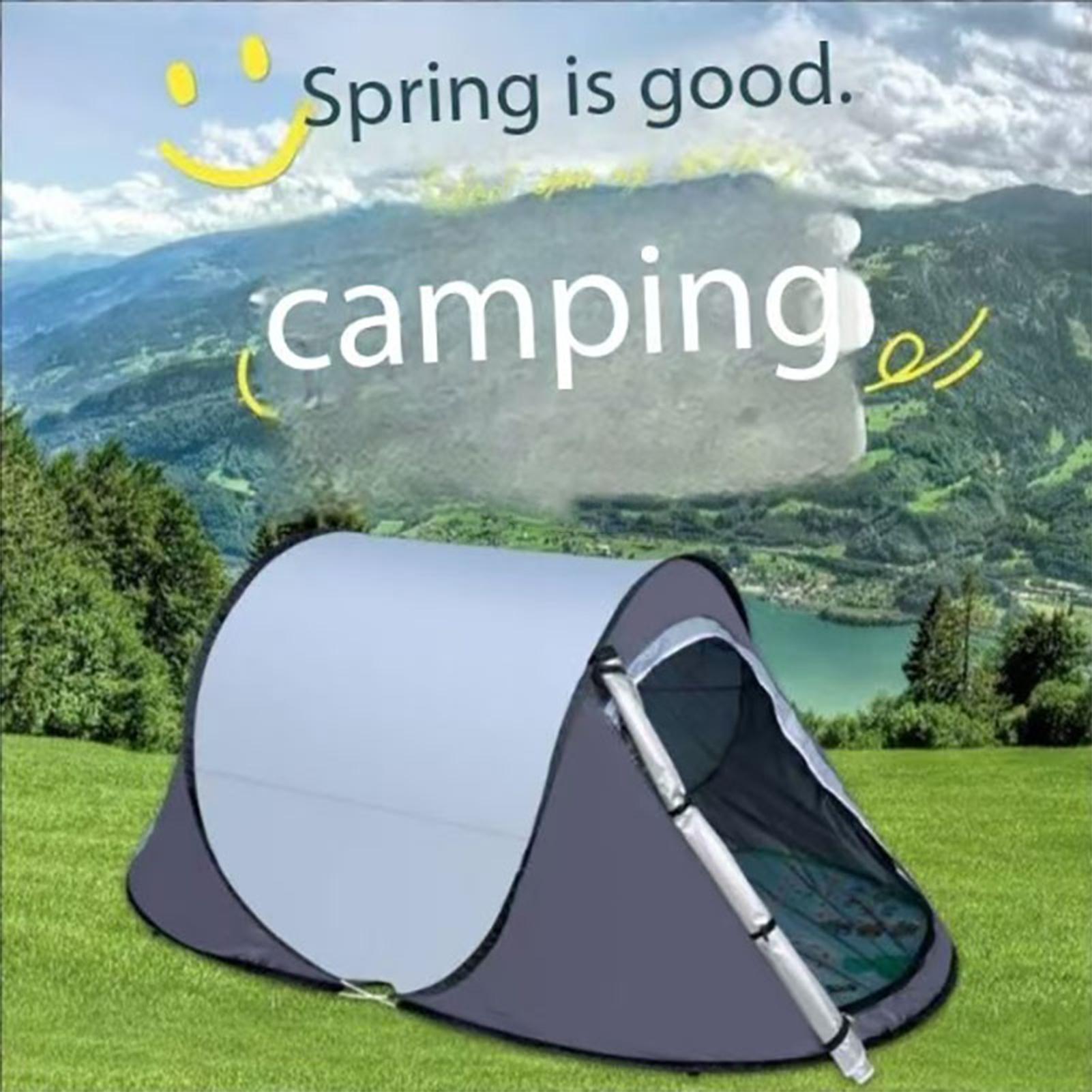 خيمة تخييم مفتوحة أوتوماتيكية  - مراجعة Emergency Mylar Tent وسعره