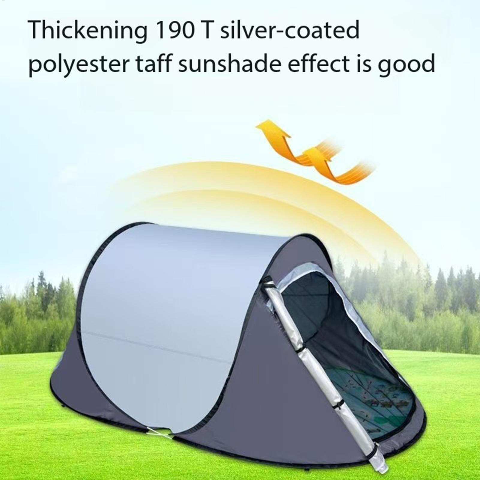 خيمة تخييم مفتوحة أوتوماتيكية  - مراجعة Emergency Mylar Tent وسعره