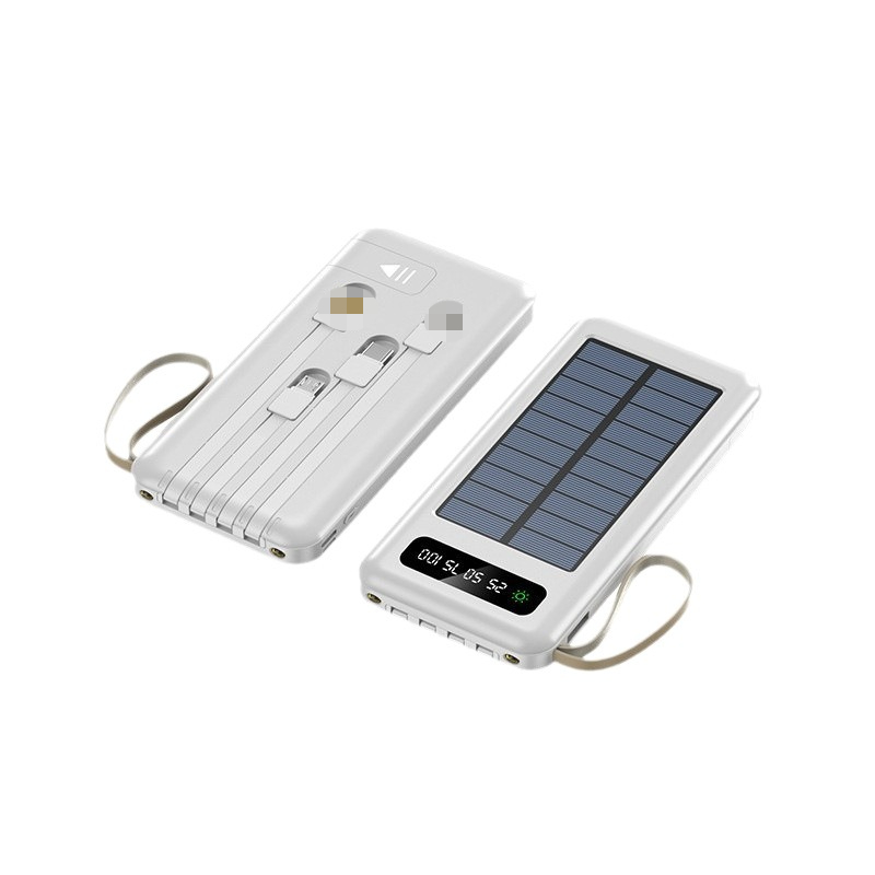 بنك طاقة محمول خارجي يعمل بالط - مراجعة Solar Emergency Charger وسعره