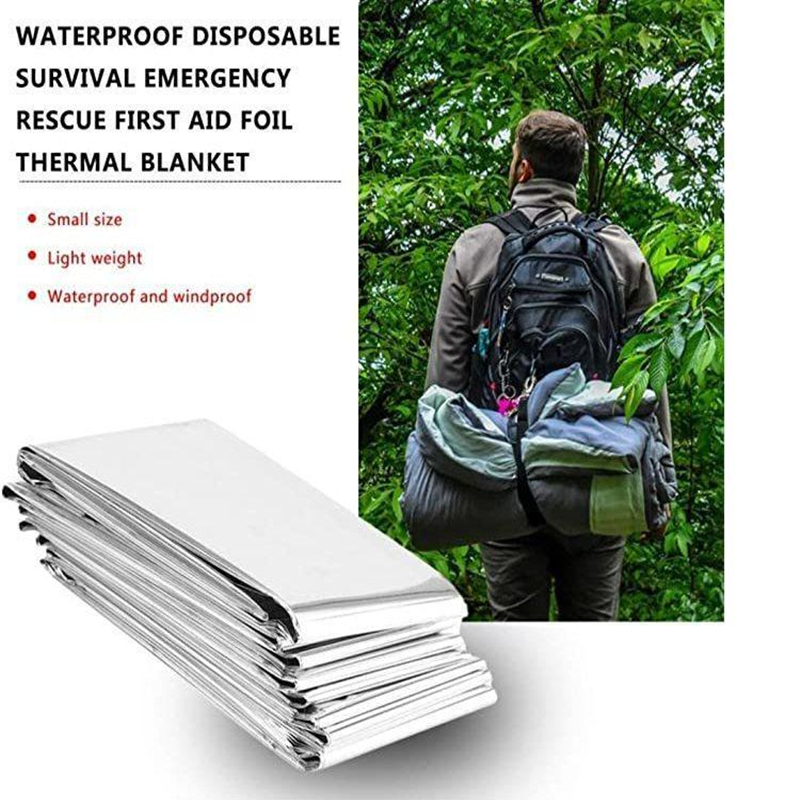 بطانية طوارئ حرارية من رقائق ا - مراجعة Emergency Mylar Tent وسعره