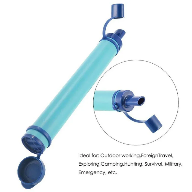 فلتر مياه محمول صغير للاستخدام - مراجعة Water Purification Straw وسعره