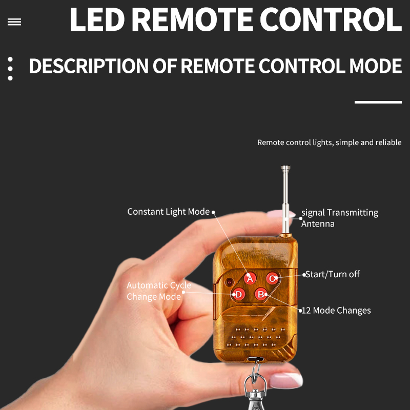 أضواء تحذير LED لاسلكية للسيار - مراجعة Sos Light Strobe وسعره