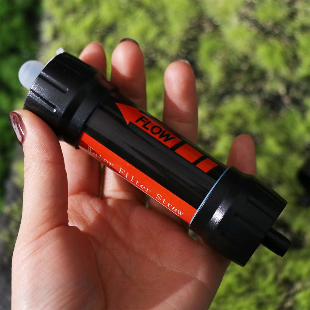 فلتر مياه محمول صغير على شكل ق - مراجعة Water Purification Straw وسعره