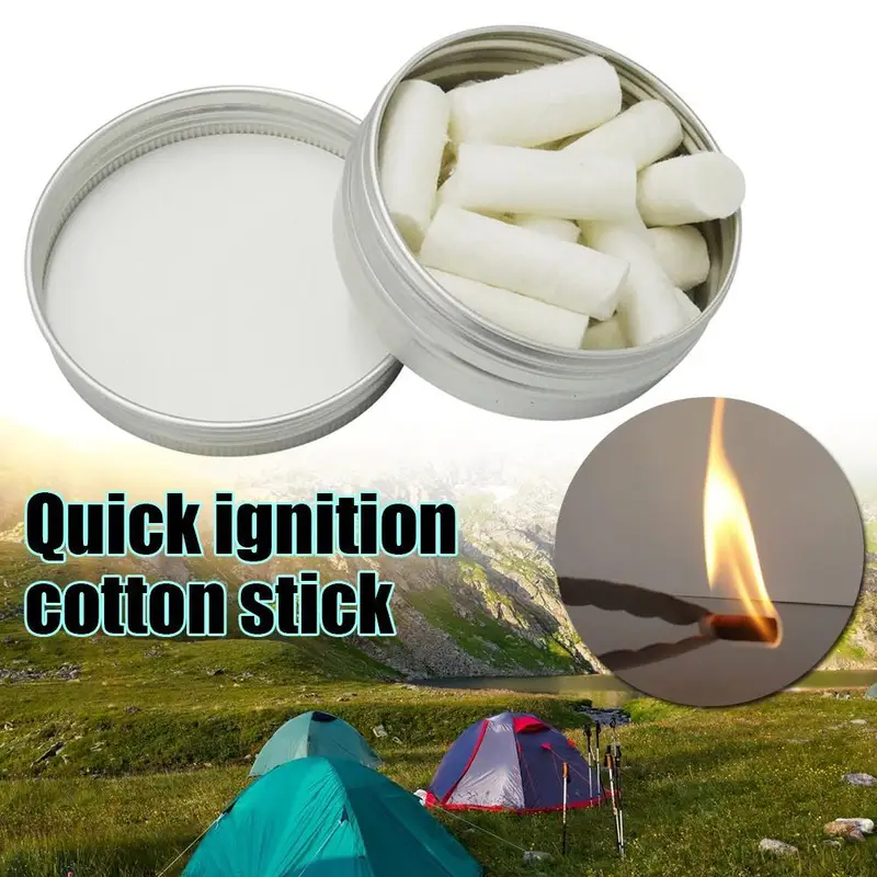 12 قطعة من أدوات إشعال النار ل - مراجعة Fire Starting Kit وسعره