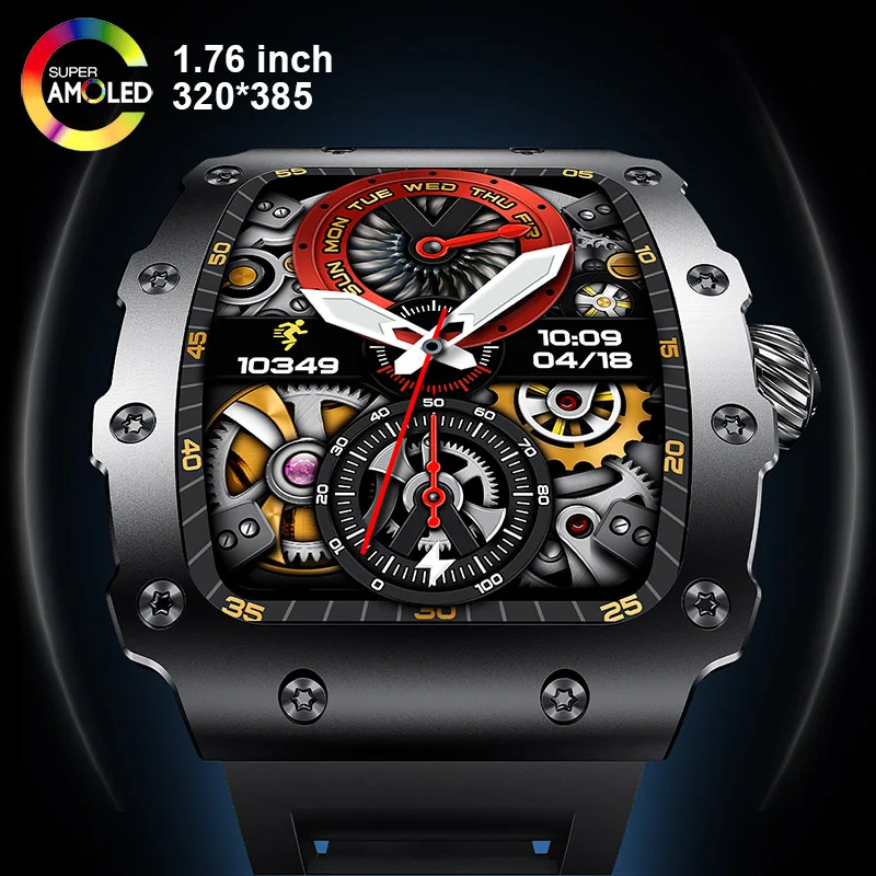 الاتجاه الجديد ساعة ذكية 1.76  - مراجعة Compass Lensatic وسعره