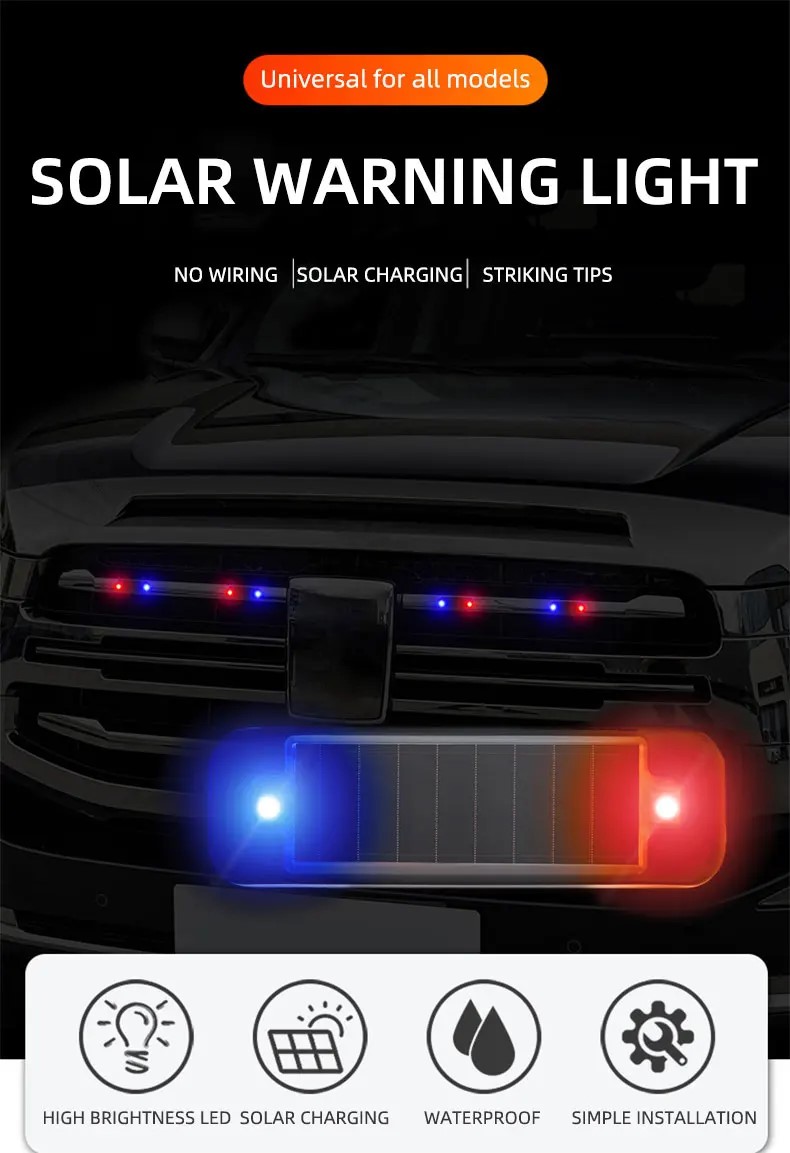 مصباح LED صغير للطاقة الشمسية  - مراجعة Sos Light Strobe وسعره