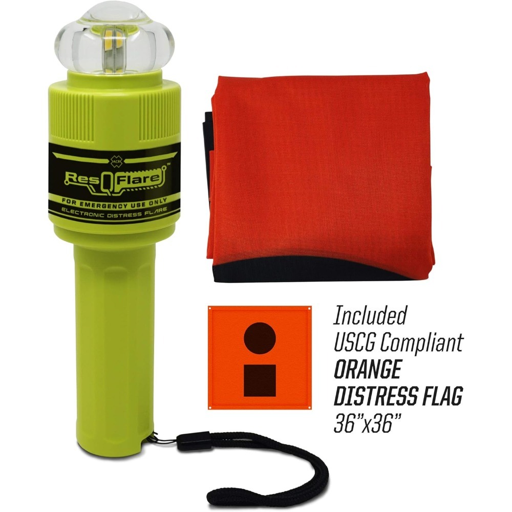 طقم إشارة إلكترونية بحرية للسل - مراجعة Signal Flare Kit وسعره