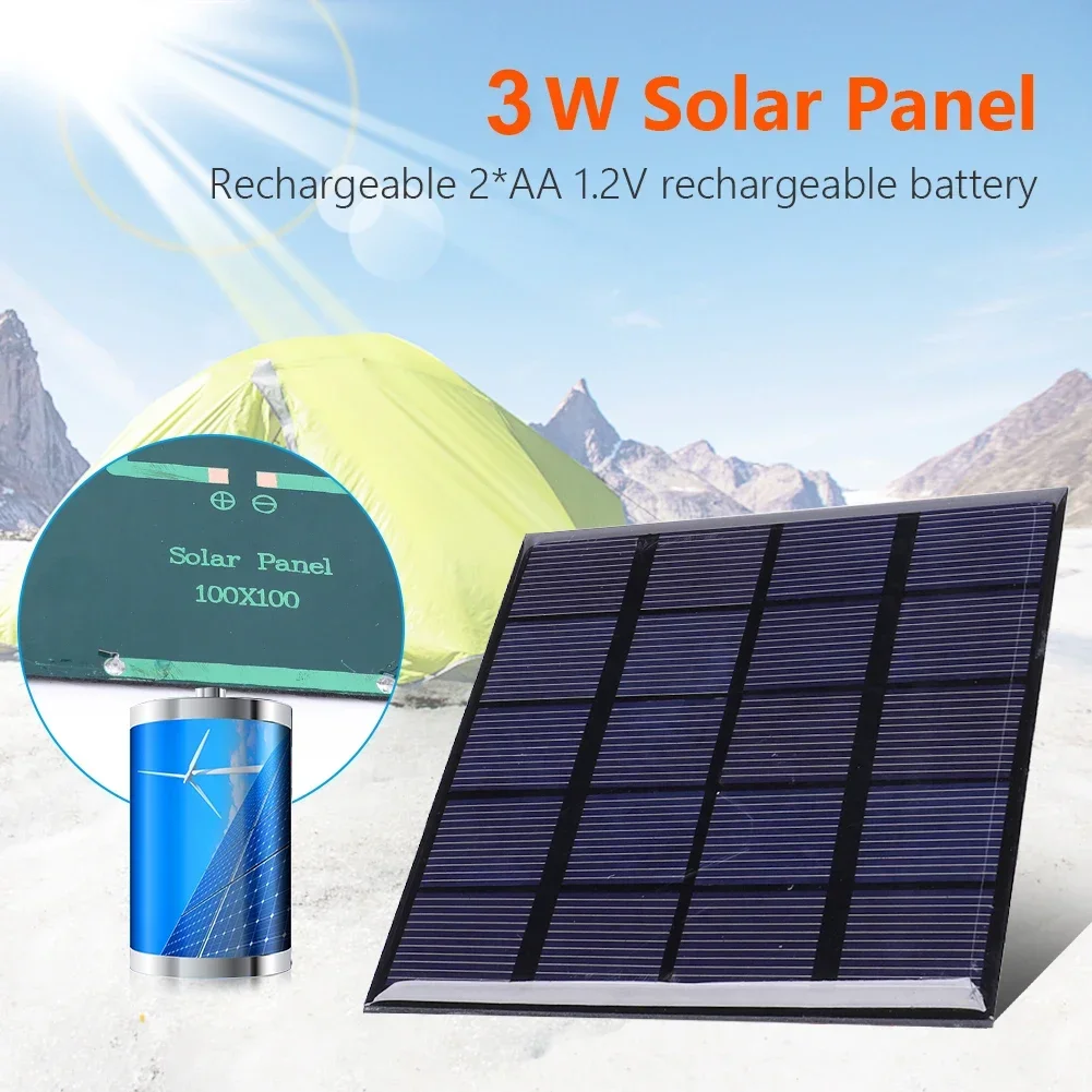 لوحة طاقة شمسية 3 واط 5 فولت ل - مراجعة Solar Emergency Charger وسعره
